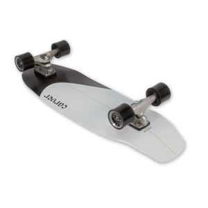 Carver 32.5" Black Tip V4 Surfskate Complete C7