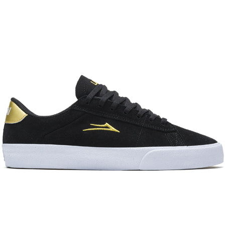 Lakai Newport Black/Gold Suede