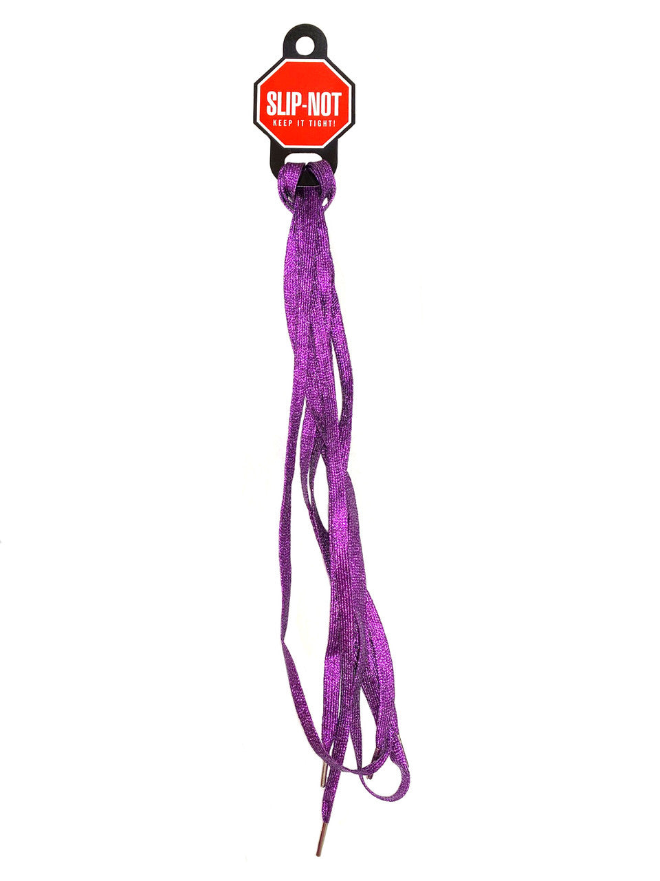Slip-Not Laces Purple Glitter 72