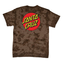 Load image into Gallery viewer, Santa Cruz Classic Dot S/S T-Shirt Iced Brown

