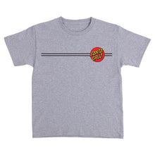 Load image into Gallery viewer, Santa Cruz Youth Classic Dot S/S T-Shirt - Sport Grey
