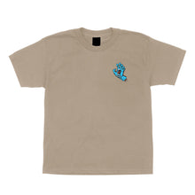 Load image into Gallery viewer, Screaming Hand T-shirt Youth Sand
