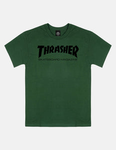 Thrasher Skate Mag T-Shirt Army Green/Black