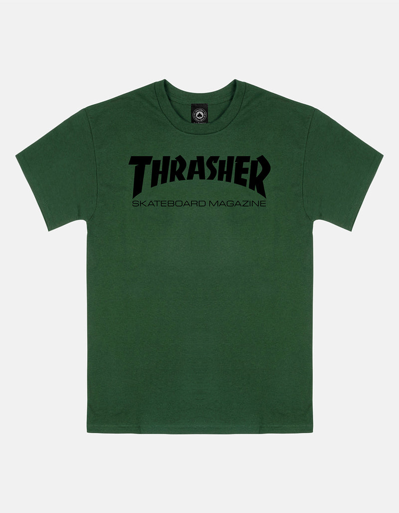 Thrasher Skate Mag T-Shirt Army Green/Black