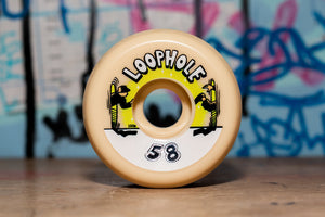 Loophole Wheels Portal V Shape SR Yellow 100a 58mm