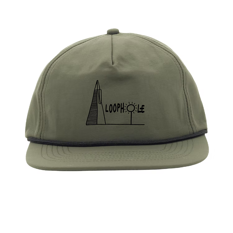 Loophole Wheels City Signs Hat - Olive