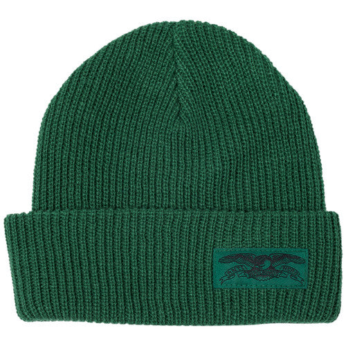 Antihero Stock Eagle Label Cuff Beanie Green