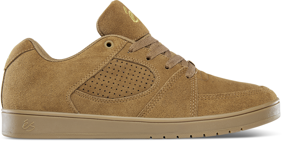 Es Accel Slim Brown/Gum – Skateworks