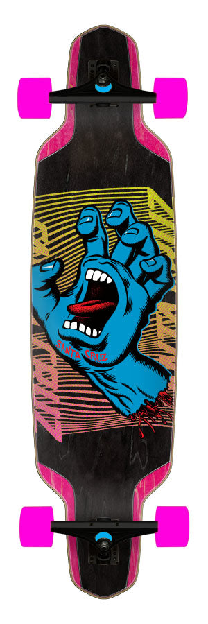 Santa Cruz Split Hand 9.50in x 37.52in Drop Down Cruiser