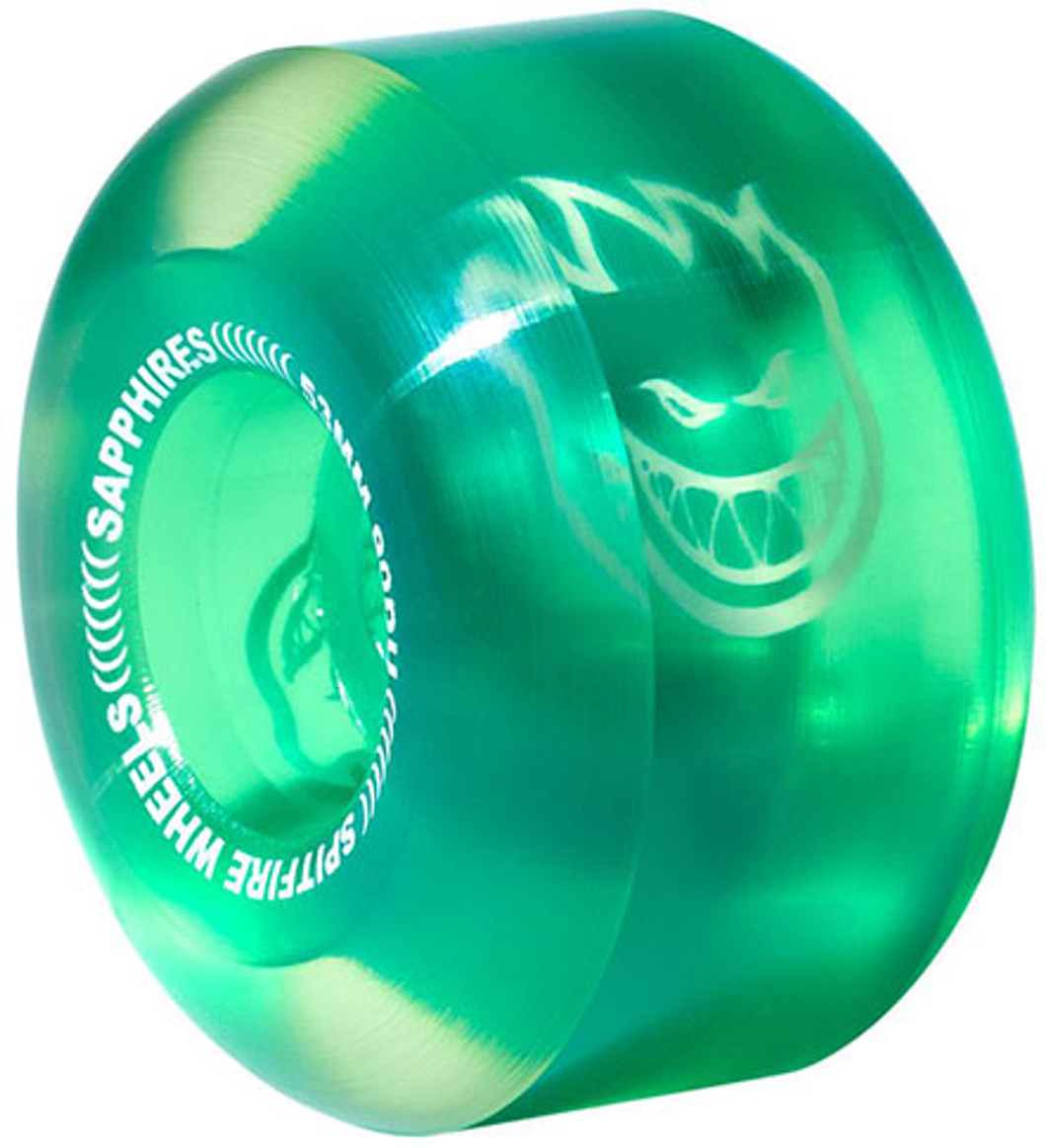 Spitfire Sapphires 53mm 90A Clear Green