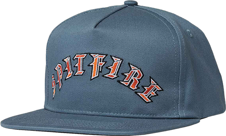 Spitfire Old E Arch Snapback Blue