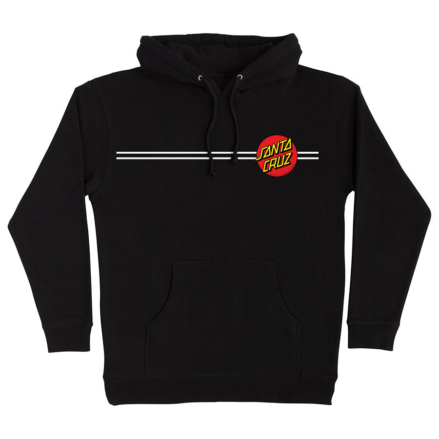 Santa Cruz Girls Classic Dot P/O Hoodie Black