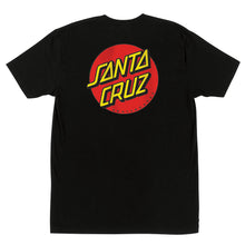 Load image into Gallery viewer, Santa Cruz Classic Dot Chest S/S T-Shirt Black
