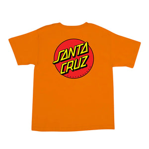 Youth Classic Dot S/S T-Shirt Orange