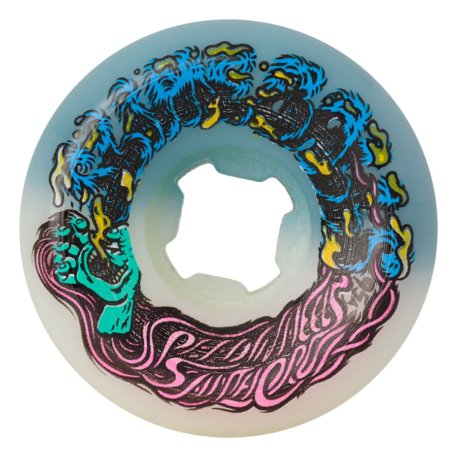 Slime Balls Hairballs 50-50 Teal Wheel 54mm/95a