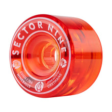 Load image into Gallery viewer, Sector 9 Nineballs Wheels Red 65mm 78a
