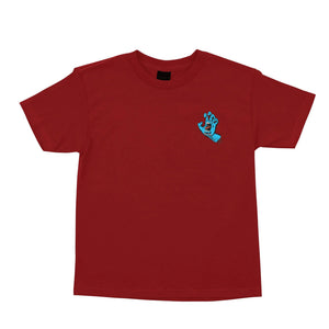 Screaming Hand T-shirt Youth Cardinal Red