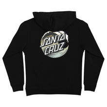 Load image into Gallery viewer, Santa Cruz Girls Wave Dot P/O Hoodie Black
