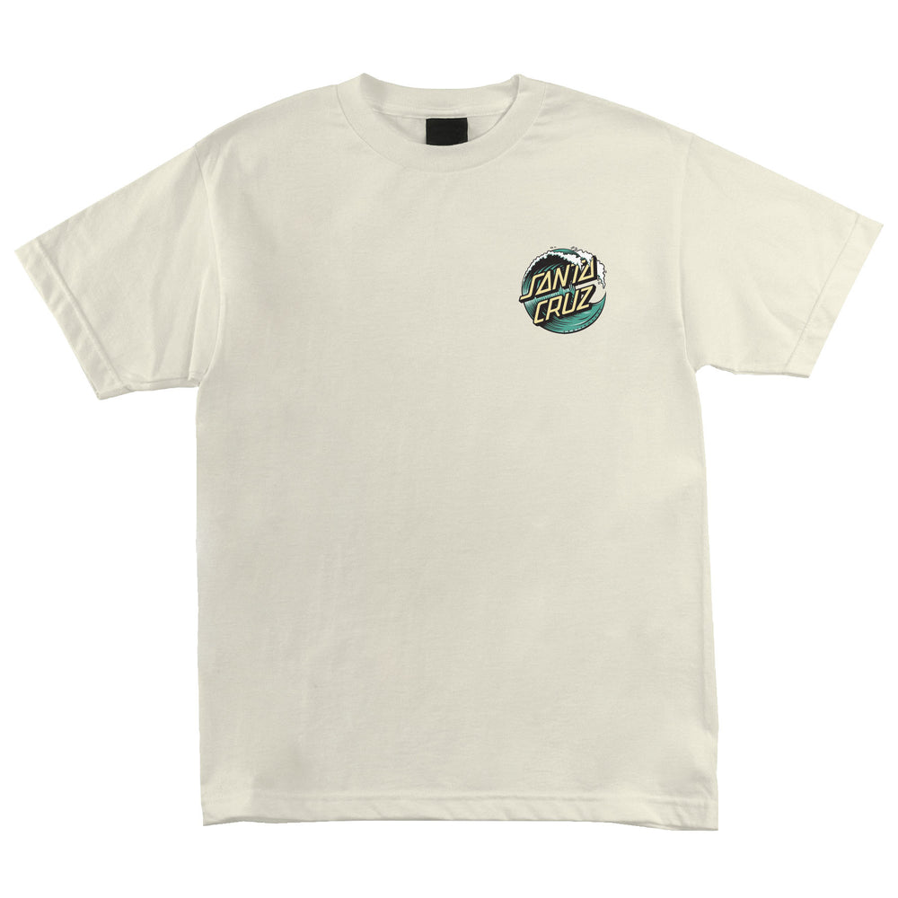 Wave Dot S/S T-Shirt Cream