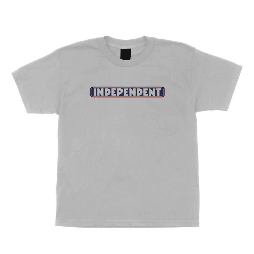 Independent Youth Bar Logo T-Shirt Ash