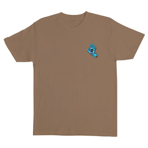 Screaming Hand T-Shirt Woodland Brown