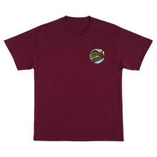 Load image into Gallery viewer, Wave Dot S/S T-Shirt Maroon/Gold
