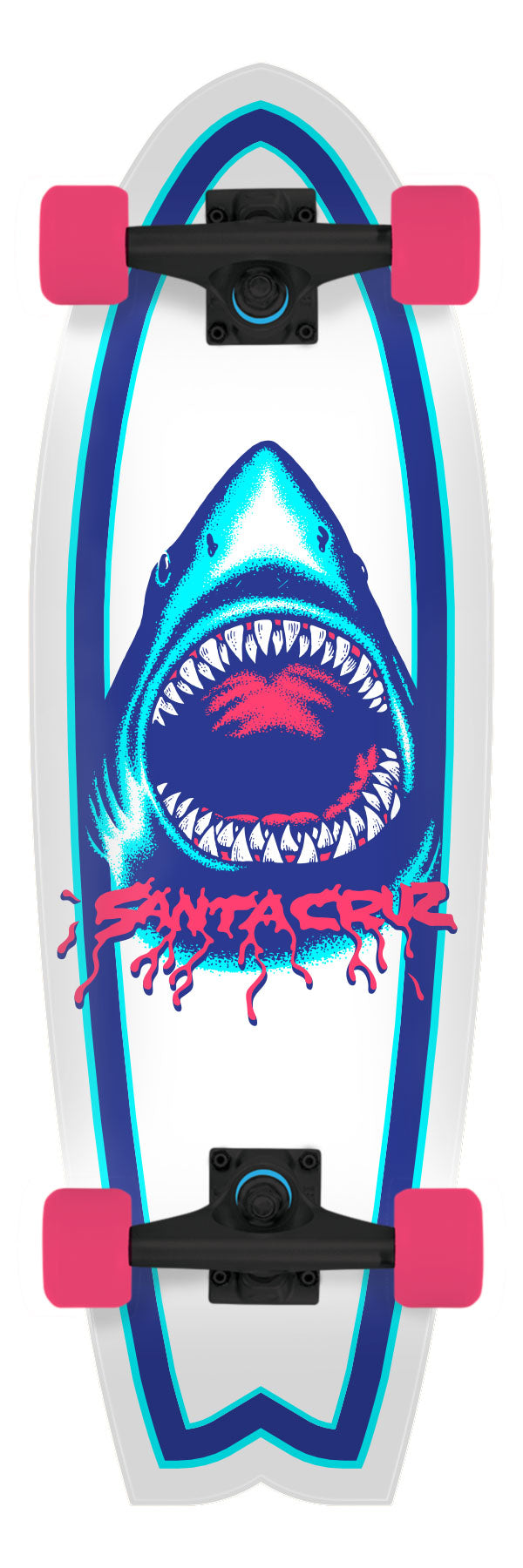 Santa Cruz Speed Wheels Shark Cruzer – Skateworks