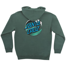 Load image into Gallery viewer, Santa Cruz Wave Dot P/O Hoodie Alpine Green
