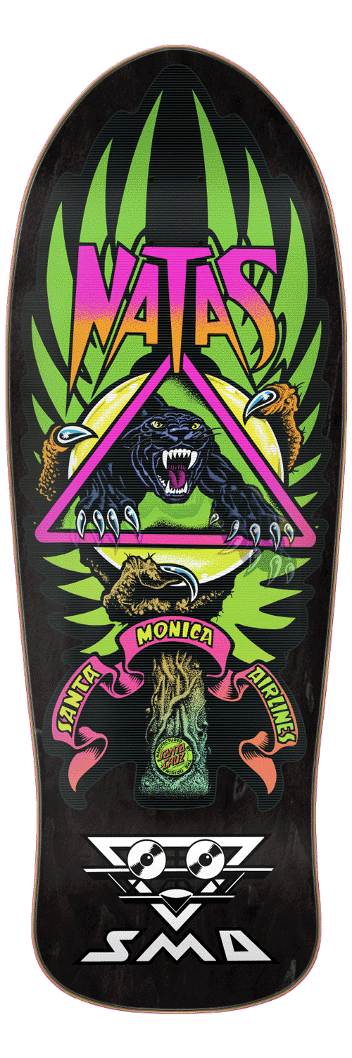 Santa Cruz SMA Natas Panther Lenticular Reissue Deck – Skateworks