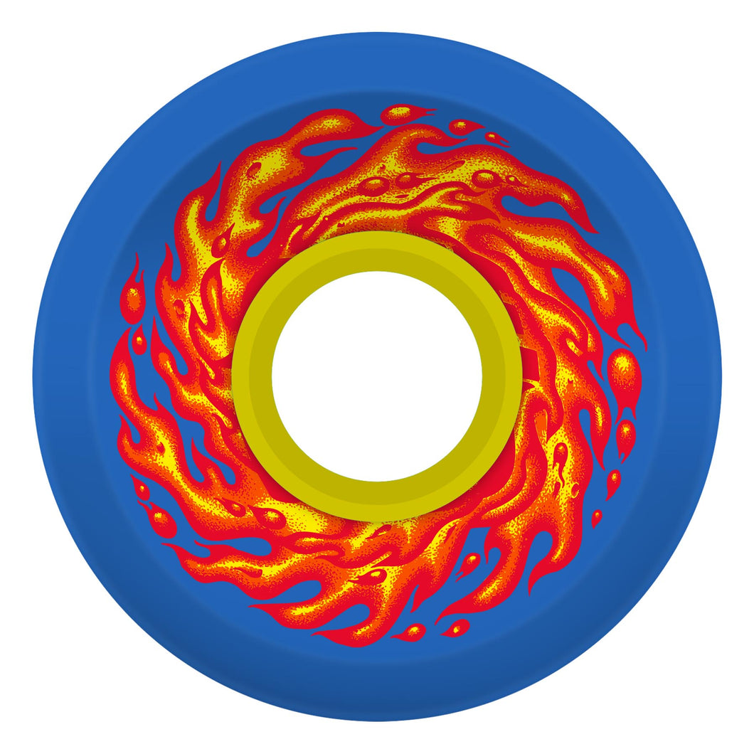 Santa Cruz OG Slime Balls Blue/Flame 60mm 78a