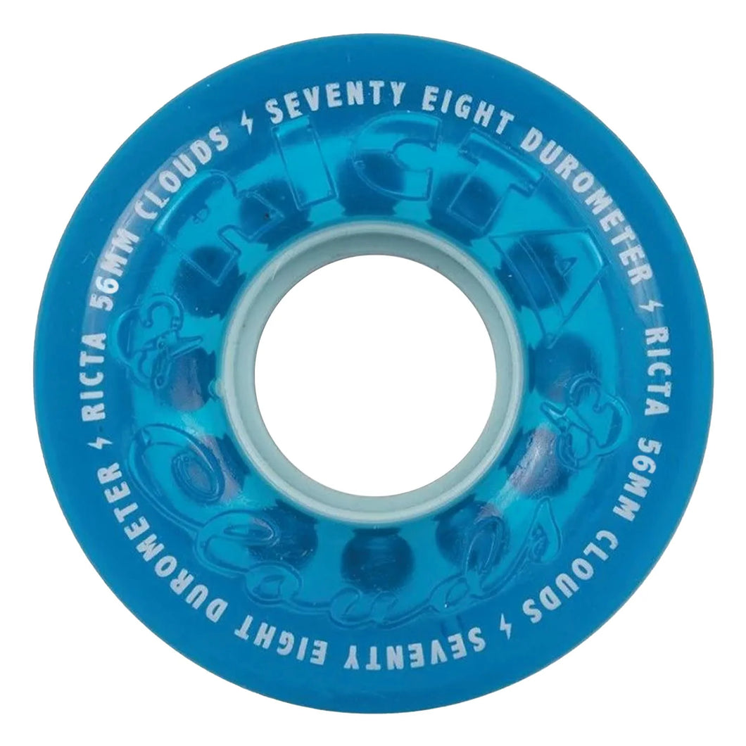 Ricta Clouds Trans Blue Wheels 78a