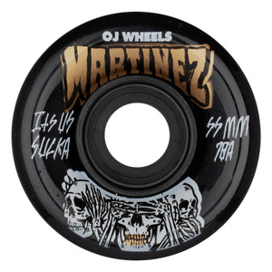 OJ Wheels Milton Martinez Hear No Evil Mini Super Juice Black 55mm 78a