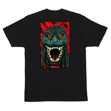 Load image into Gallery viewer, Godzilla Destroyer Stripes Mens Santa Cruz T-Shirt Black
