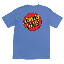 Load image into Gallery viewer, Santa Cruz Classic Dot S/S T-Shirt Carolina Blue
