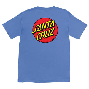 Santa Cruz Classic Dot S/S T-Shirt Carolina Blue