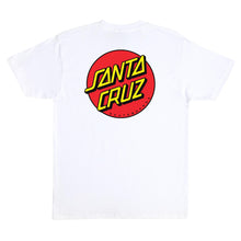 Load image into Gallery viewer, Santa Cruz Classic Dot S/S T-Shirt White
