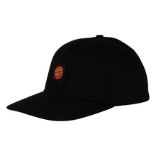 Load image into Gallery viewer, Santa Cruz Classic Dot Cruz Label Snapback Hat Black

