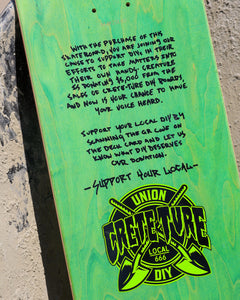 Crete-Ture DIY 8.58" Skateboard Deck