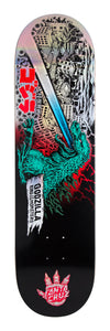 8.25in Godzilla O'Brien Reaper Santa Cruz Skateboard Deck