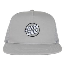Load image into Gallery viewer, Santa Cruz Embroidered Mesh Trucker Hat - Tonal Grey
