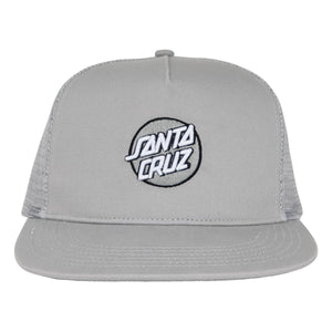 Santa Cruz Embroidered Mesh Trucker Hat - Tonal Grey