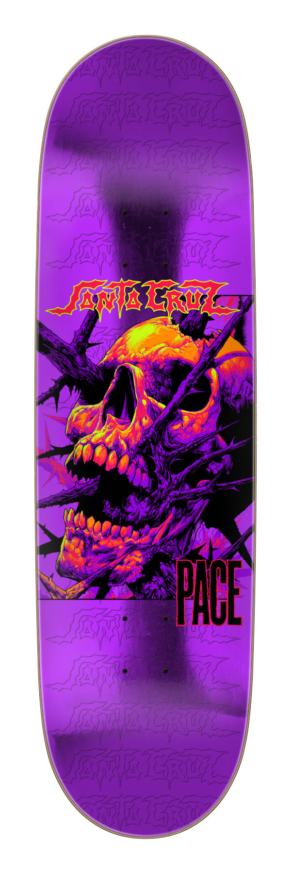 Santa Cruz Pace Deathtrap Remix Skateboard Deck 8.7