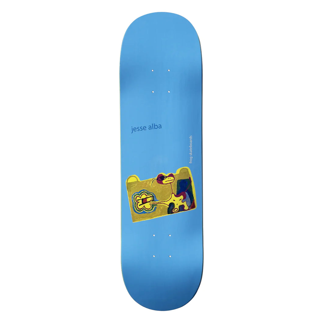 Frog Skateboards Painting (Jesse Alba) Deck 8.38