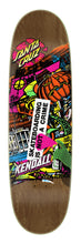Load image into Gallery viewer, Santa Cruz Jeff Kendall Street Art Collage VX Egg Deck 9"
