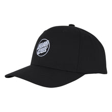 Load image into Gallery viewer, Santa Cruz Opus Dot Snapback Structured Hat - Black
