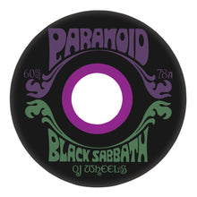 Load image into Gallery viewer, OJ Wheels Black Sabbath Paranoid Super Juice Black 60mm 78a
