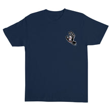 Load image into Gallery viewer, Santa Cruz Screaming Hand T-Shirt Navy/Grey
