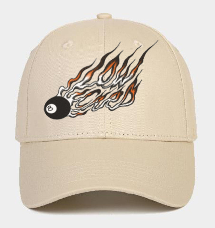 Low Card 8 Ball Snapback Hat Sand