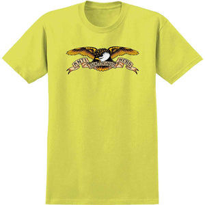 Antihero Basic Eagle T-Shirt Yellow