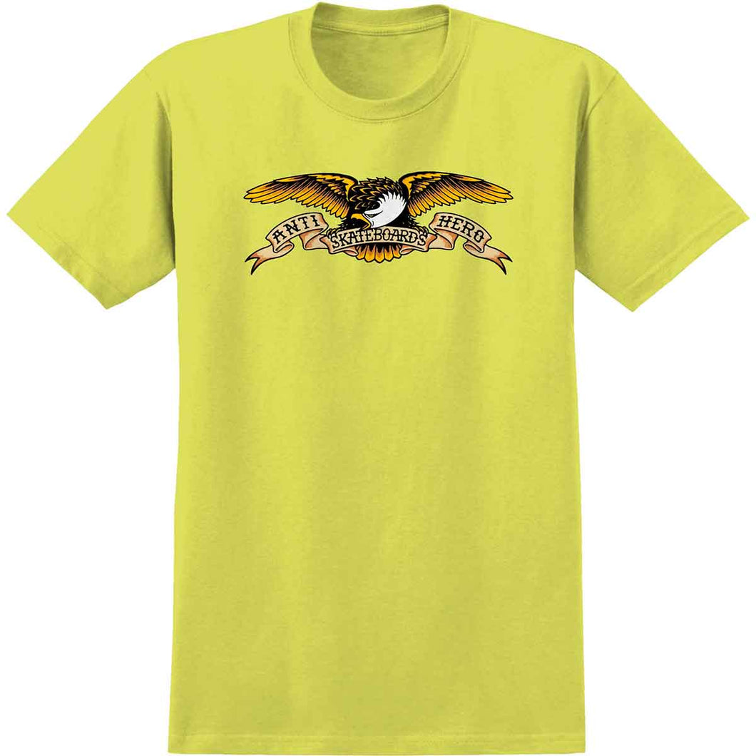 Antihero Basic Eagle T-Shirt Yellow